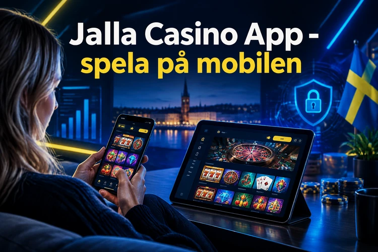 App Jalla Casino - spela på mobilen