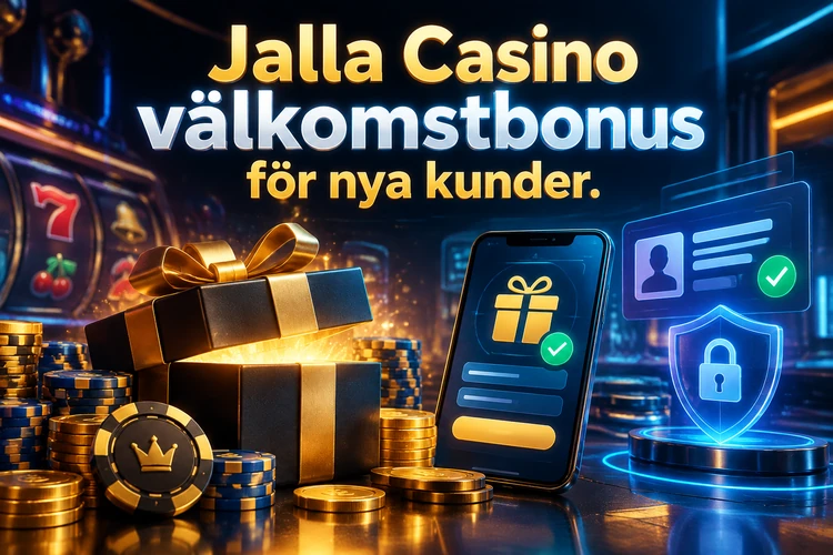 Jalla Casino välkomstbonus för nya kunder