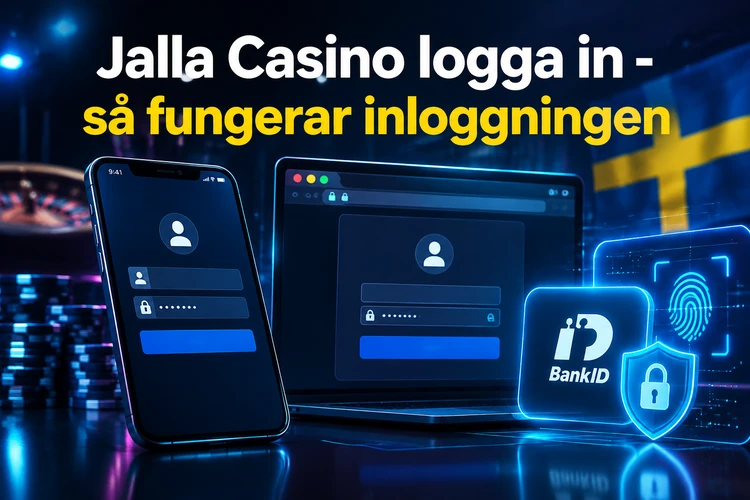 Jalla Casino logga in - så fungerar inloggningen