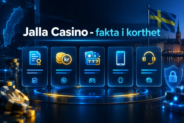 Jalla Casino - fakta i korthet
