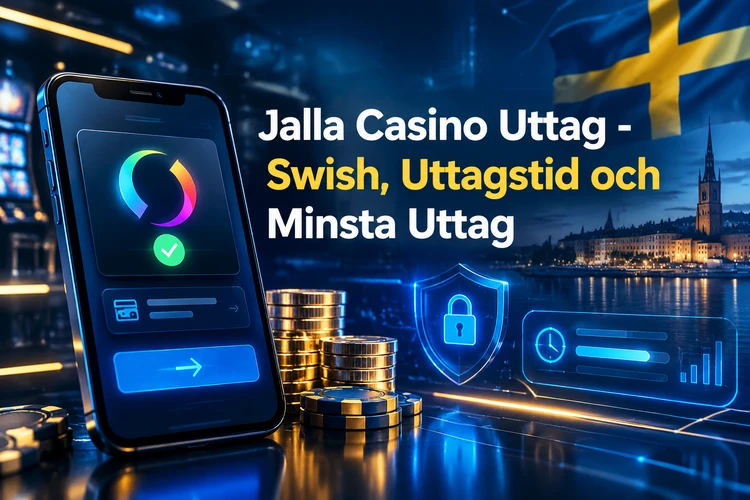 Jalla Casino Uttag - Swish, Uttagstid och Minsta Uttag