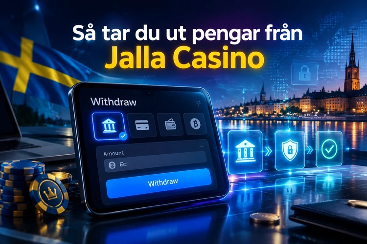 Snabbfakta om uttag från Jalla Casino